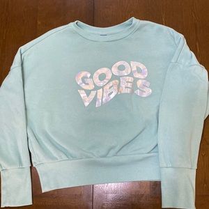Cropped sweatshirt